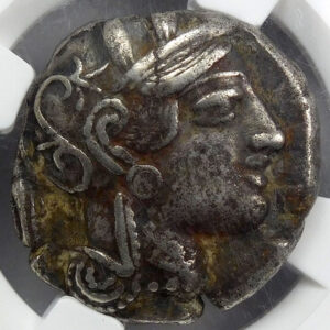 Attica, Athens c.440-404 BC - AR Tetradrachm - NGC VF Surface 2/5