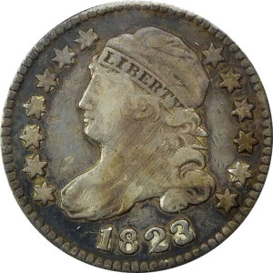 1823 Capped Bust Dime - Fine