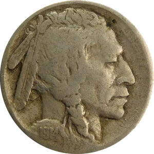 1914-S Buffalo Nickel - VG