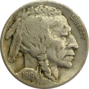 1919-S Buffalo Nickel - VF