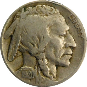 1920-D Buffalo Nickel - VG