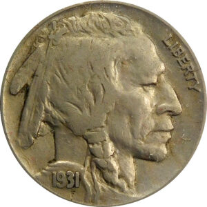 1931-S Buffalo Nickel - XF