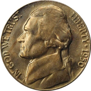 1950-D Jefferson Nickel - MS 65