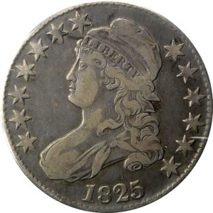 1825 Capped Bust Half Dollar - VF