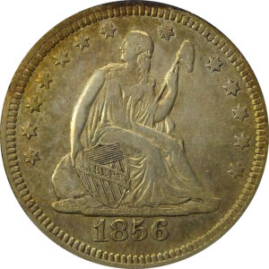 1856 Seated Liberty Quarter - XF 45