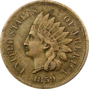1859 Indian Head Cent - XF