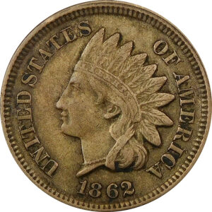 1862 Indian Head Cent - XF