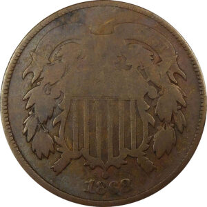 1868 Two-Cent Piece - Good