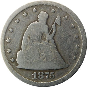 1875-S Seated Liberty Twenty Cent - Good