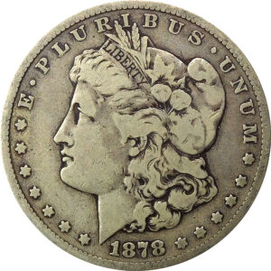 1878-CC Morgan Silver Dollar - VG