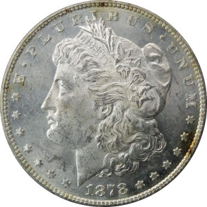 1878 7TF R79 Morgan Silver Dollar - MS 61