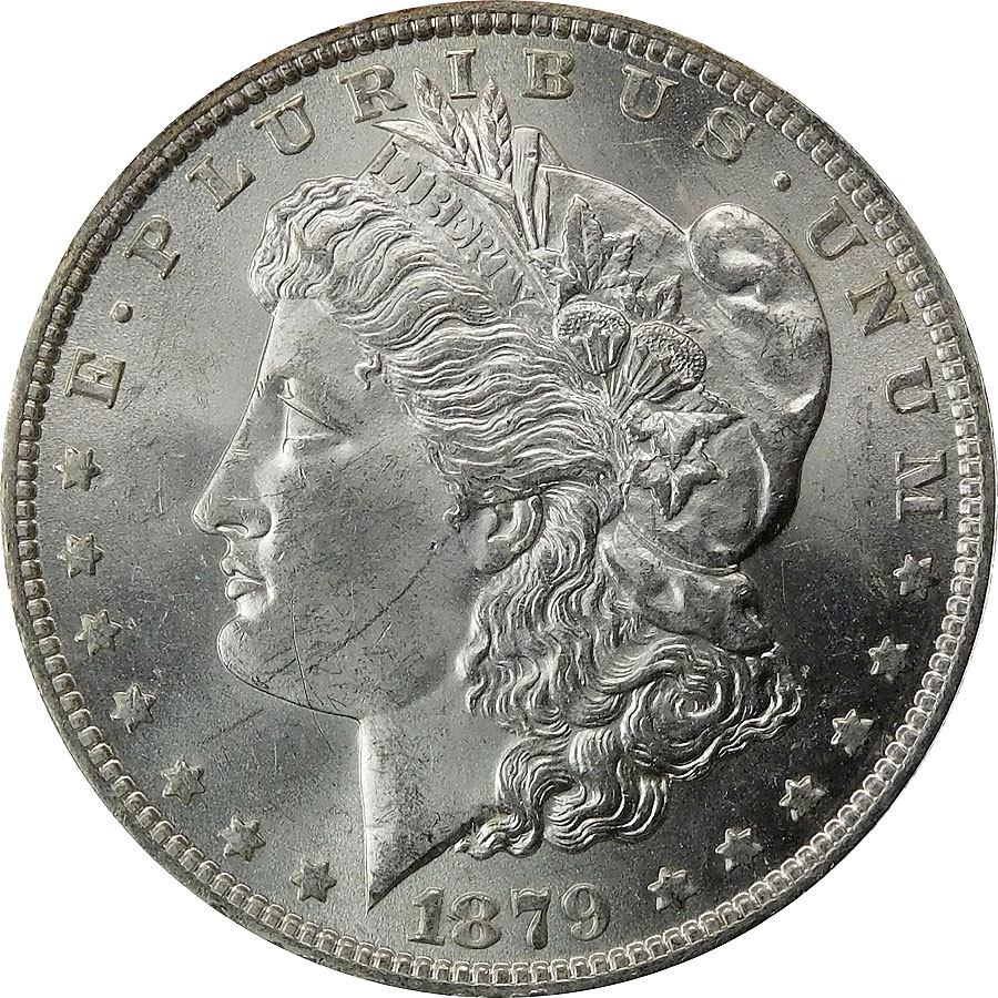 1879-O Morgan Silver Dollar - MS 62