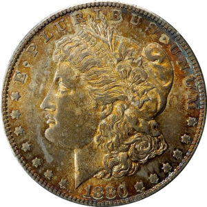 1880-S Morgan Silver Dollar - MS 61