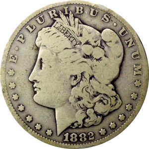 1882-CC Morgan Silver Dollar - VG