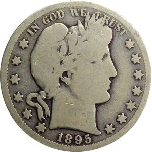 1895-S Barber Half Dollar - Good