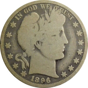 1896-O Barber Half Dollar - Good