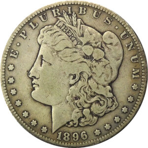 1896-S Morgan Silver Dollar - VG
