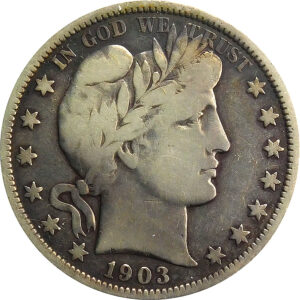 1903-O Barber Half Dollar - Fine