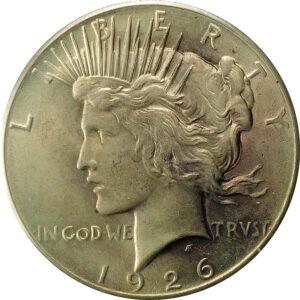 1926 Peace Silver Dollar - MS 62