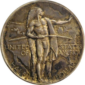 1926-S Oregon Trail Memorial Commemorative Silver Half Dollar - XF