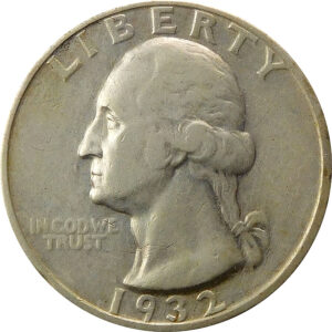 1932-D Washington Quarter - VF