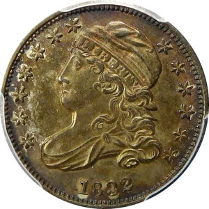 1832 Capped Bust Dime - PCGS AU 58