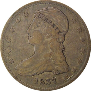 1837 Capped Bust Half Dollar - VF #2