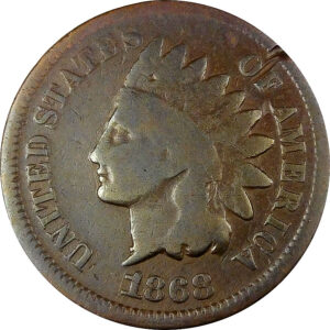 1868 Indian Head Cent - Good