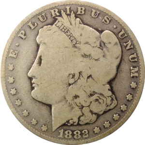 1882-CC Morgan Silver Dollar - Good