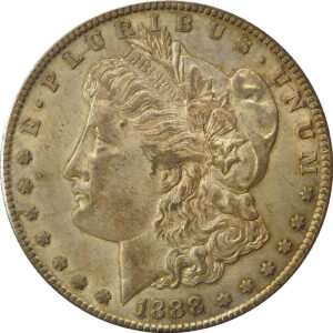 1888-S Morgan Silver Dollar - XF 45