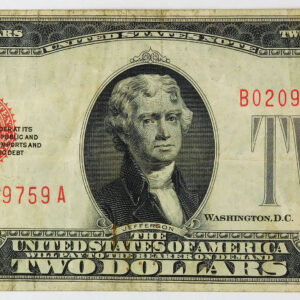 1928B $2 Legal Tender U.S. Note