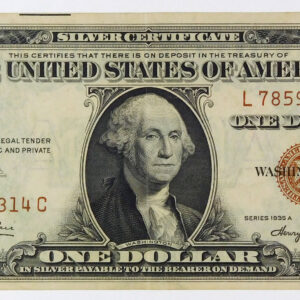 1935A $1 Silver Certificate - Hawaii WWII Emergency Issue