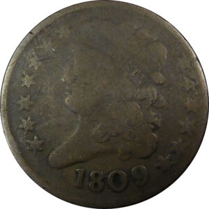 1809 Classic Head Half Cent - Good