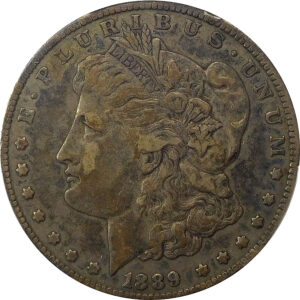 1889-CC Morgan Silver Dollar - PCGS VF 35