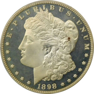 1898 Morgan Silver Dollar - PCGS Proof 66 Deep Cameo