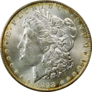1898-O Morgan Silver Dollar - PCGS MS 65