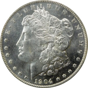1904-O Morgan Silver Dollar - PCGS MS 64 Deep Mirror Proof-Like - OGH