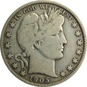 1905 Barber Half Dollar - Fine