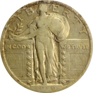 1919 Standing Liberty Quarter - Fine
