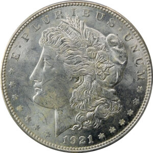 1921-D Morgan Silver Dollar - PCGS MS 63