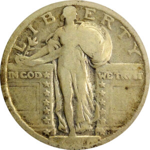 1921 Standing Liberty Quarter - Good
