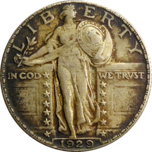 1929 Standing Liberty Quarter - XF 45