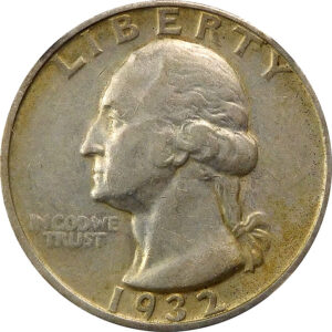1932-D Washington Quarter - NGC AU 50