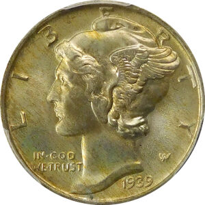 1939 Mercury Dime - PCGS MS 67