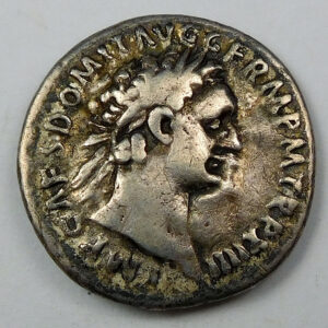Domitian (95-96 AD) AR Denarius