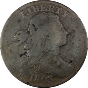 1803 Draped Bust Large Cent - Good