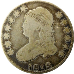 1819 Capped Bust Quarter - VG