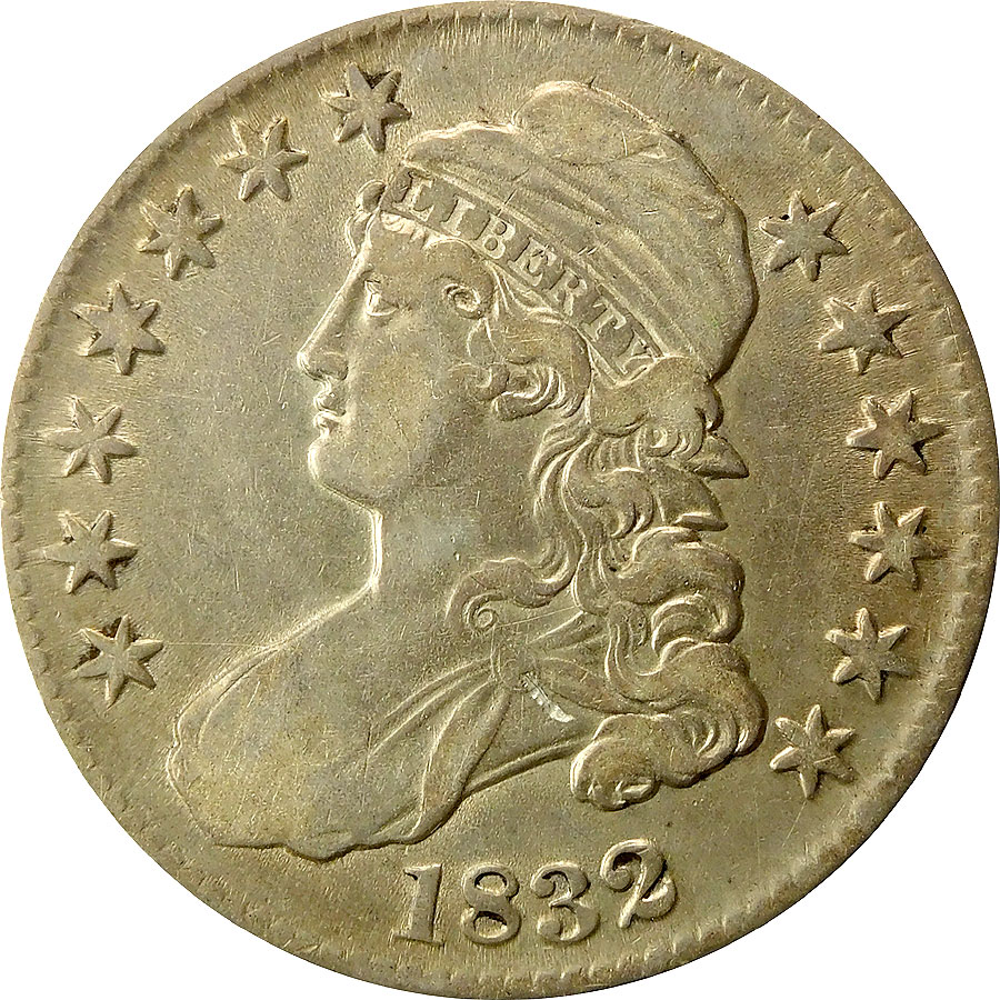 1832 Capped Bust Half Dollar - XF 40
