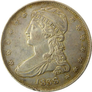1838 Capped Bust Half Dollar - XF