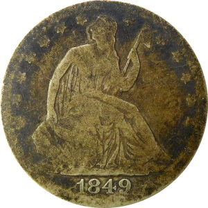 1849-O Seated Liberty Half Dollar - Good